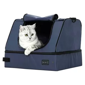 Petsfit Portable Travel Cat Litter Box